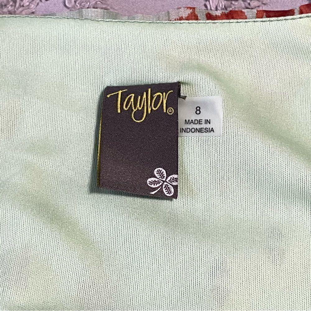 Taylor Aztec print sleeveless maxi dress size 8 - Picture 4 of 9